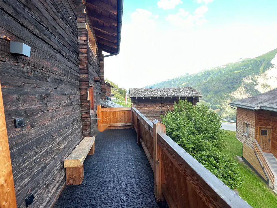 Balkon mit Weitsicht