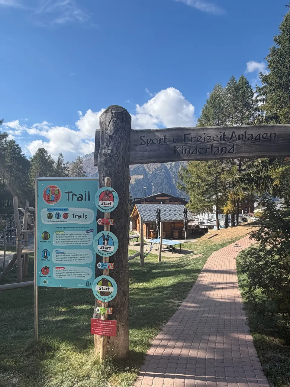 Kinderland: drei Bike-Trails nach Alter