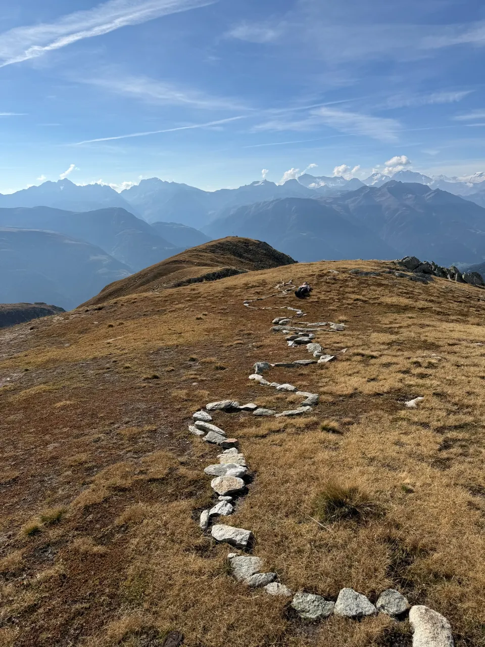 Grat oberhalb der Bergstation